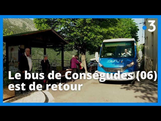 Rétablissement de la seule liaison de bus de ce village par la région Paca Rétablissement de la seule liaison de bus de ce village par la région Paca