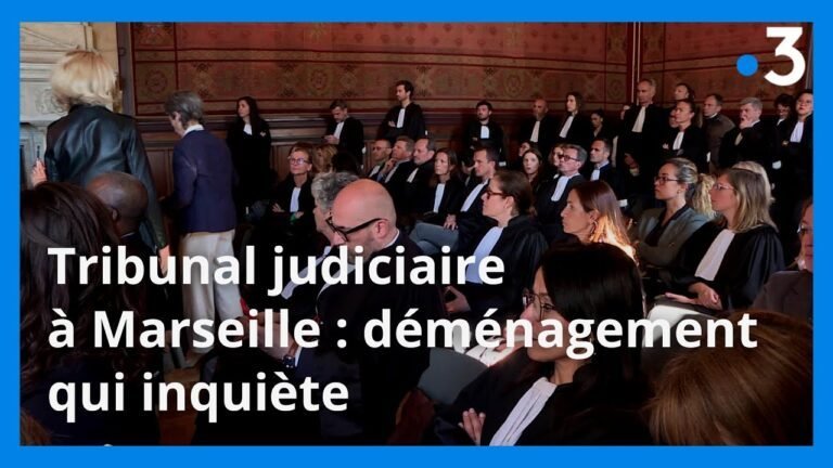 Un déménagement du Tribunal judiciaire de Marseille qui suscite des craintes