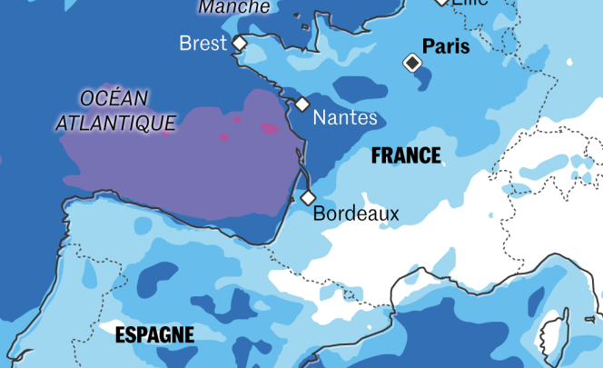 Alerte météo : Tempête Domingos menace 13 départements pour samedi soir