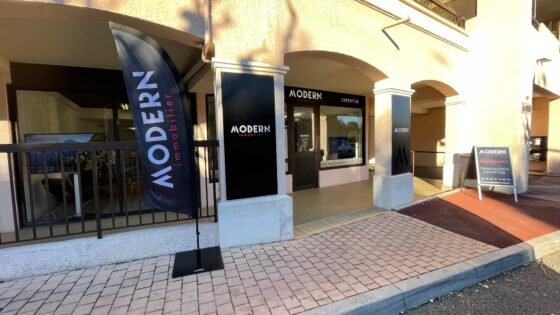 facade modern motos immobilier mandelieu