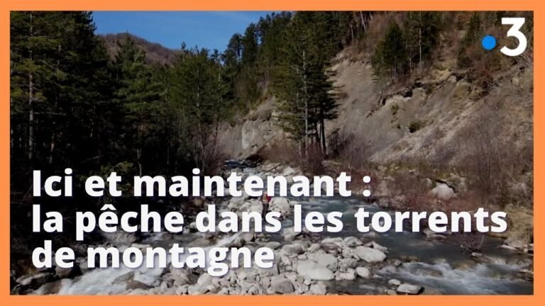 Le début de la saison de pêche à Réallon, dans les Hautes-Alpes