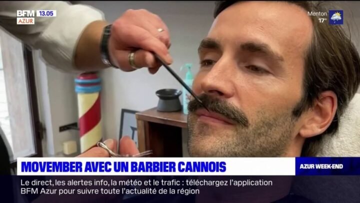 Les barbiers cannois: experts de la Movember mania
