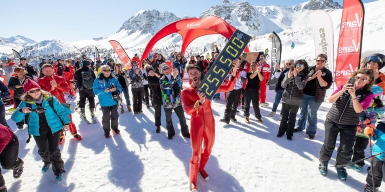 Les championnats du monde de ski de vitesse sont en cours à Vars