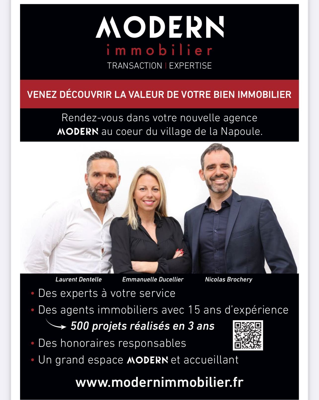 modern immobilier equipe mandelieu