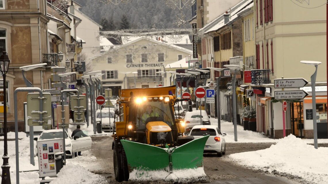 Neige : manteau blanc recouvrant le département Neige : manteau blanc recouvrant le département