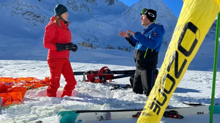 “Rencontre avec Didier Botta, champion du monde freestyle de snowkite” #snowkite #snowkiting #sport