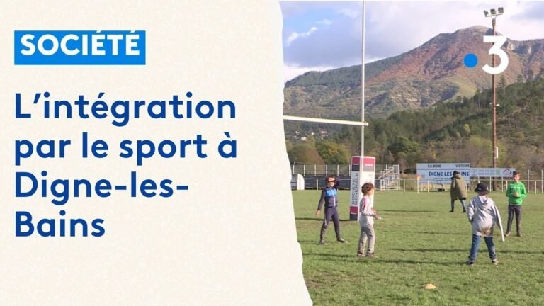 S&rsquo;intégrer par le rugby : des Guinéens à Digne-les-Bains