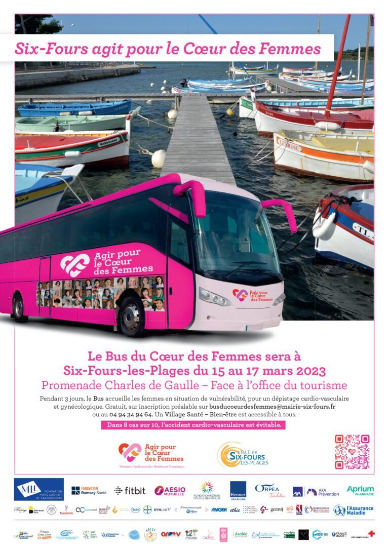 Six-Fours-les-Plages accueille le bus du cœur pour une journée dédiée à la santé
