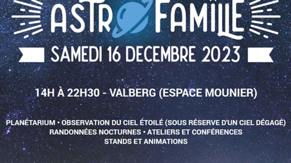 AstroValberg continues with Astrofamille Adventure! AstroValberg continues with Astrofamille Adventure!