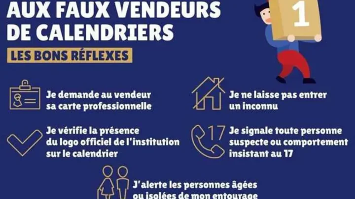 Attention aux arnaqueurs qui vendent de faux calendriers dans le Var