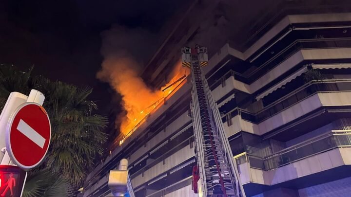 Cannes : Un appartement sur la Croisette ravagé par un violent incendie, trois blessés graves