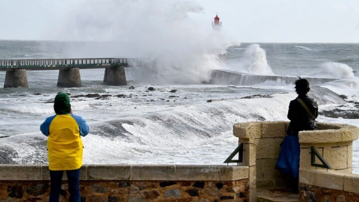 : Cassis touchée par la tempête Ciaran
