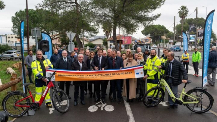 Connexion cyclable entre les gares de Villeneuve-Loubet et Biot : un nouveau trajet pour les cyclistes