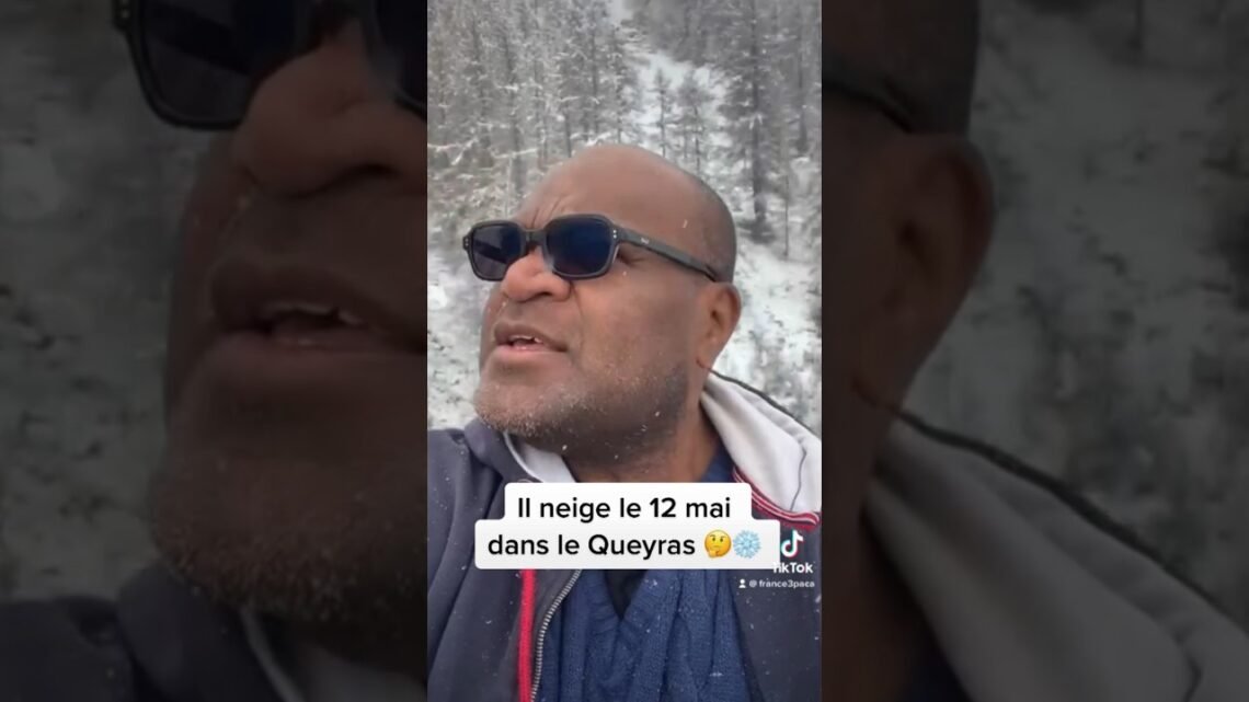 Des chutes de neige surprenantes dans le Queyras en plein mois de mai : le partage de René. Des chutes de neige surprenantes dans le Queyras en plein mois de mai : le partage de René.