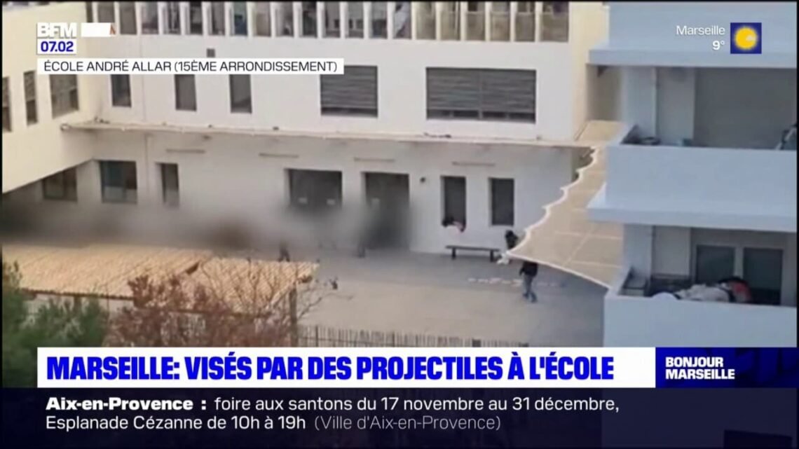 Jets de projectiles: Le cauchemar d’une école marseillaise Jets de projectiles: Le cauchemar d’une école marseillaise