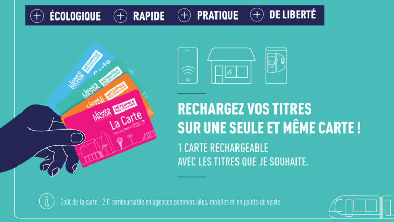 La date limite pour l’utilisation des tickets jetables du réseau Ligne d’Azur est fixée au 31 décembre