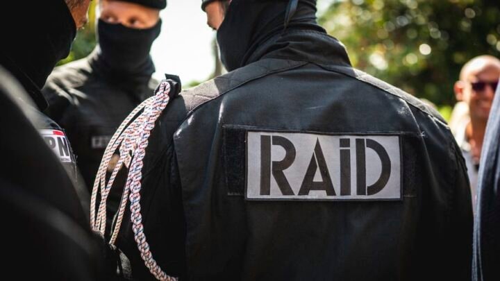 Nouveau chef du Raid désigné par Guillaume Cardy, directeur départemental adjoint de la sécurité publique des Alpes-Maritimes