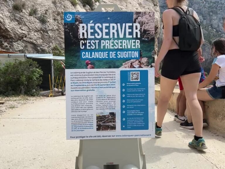 Nouveau dispositif de réservation pour la calanque de Sugiton cet été. #calanques