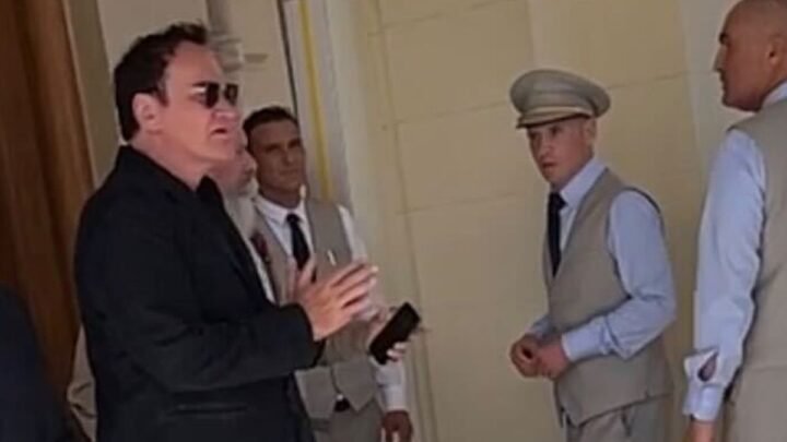 Rencontre à Cannes avec le réalisateur Quentin Tarantino pour une masterclass. #cannes2023