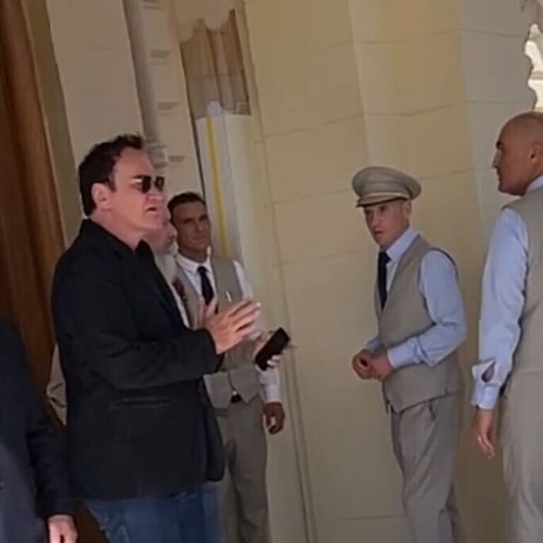 Rencontre à Cannes avec le réalisateur Quentin Tarantino pour une masterclass. #cannes2023