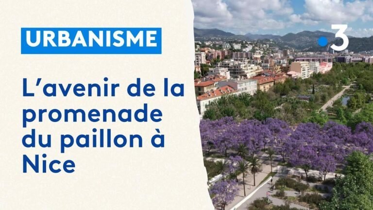 Transformation de la promenade du Paillon en un parc urbain de 8 hectares à Nice d&rsquo;ici 2025, nécessitant un investissement de 75 millions d&rsquo;euros