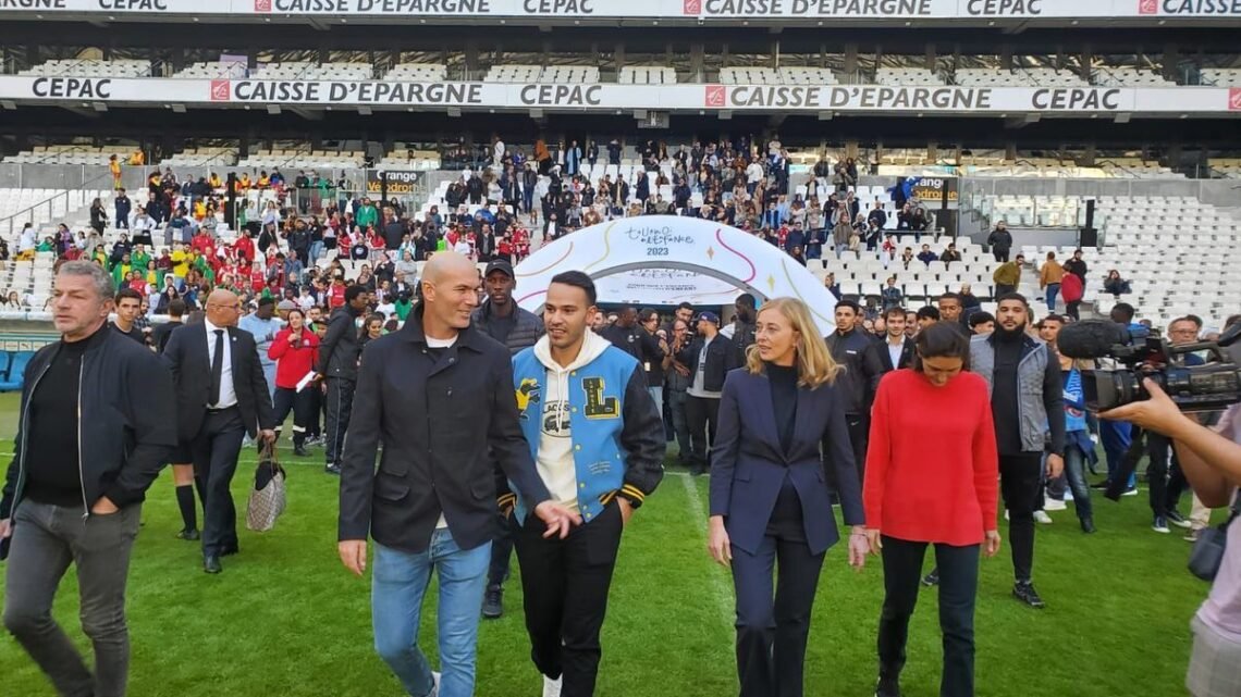Zinedine Zidane s’engage pour le tournoi en faveur de la protection de l’enfance Zinedine Zidane s’engage pour le tournoi en faveur de la protection de l’enfance