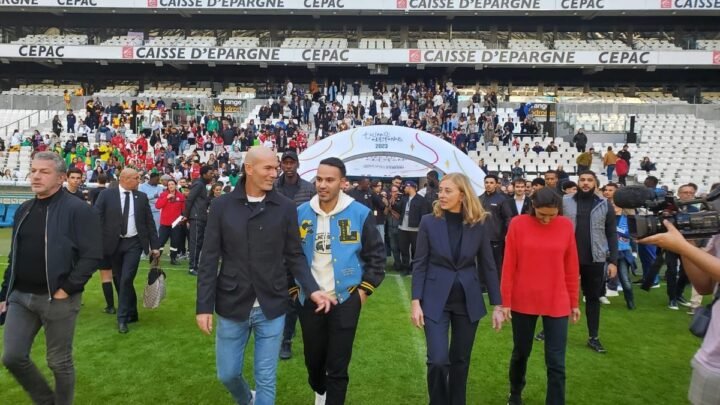 Zinedine Zidane s’engage pour le tournoi en faveur de la protection de l’enfance