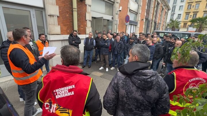 Alpes-Maritimes: la grève à la SNCF se prolonge, des perturbations persistantes en vue
