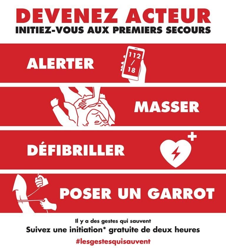 Devenez expert en premiers secours avec les Gestes qui sauvent!