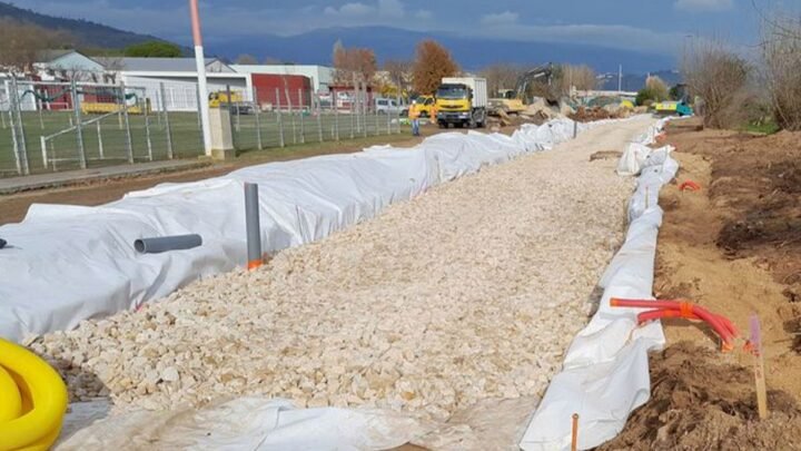 Finalisation de l’aménagement de la piste cyclable sur la RD 192 à Mandelieu la-Napoule