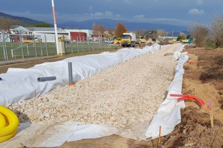 Finalisation de l’aménagement de la piste cyclable sur la RD 192 à Mandelieu la-Napoule