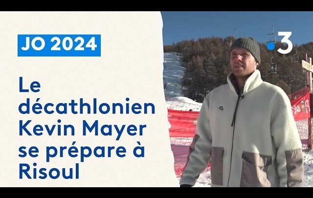 Kevin Mayer, décathlonien, se prépare à Risoul pour les JO 2024 dans les Hautes-Alpes
