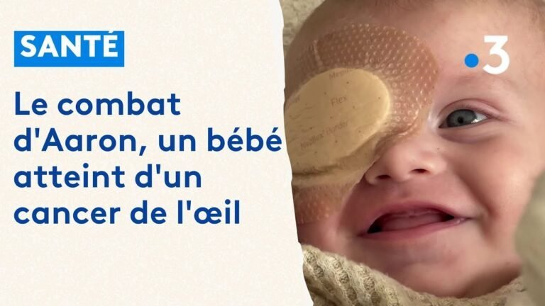 Le combat de bébé Aaron contre le cancer de l&rsquo;œil