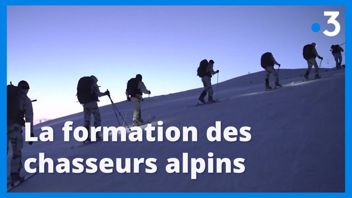 Les nouveaux chasseurs alpins font leurs premiers pas