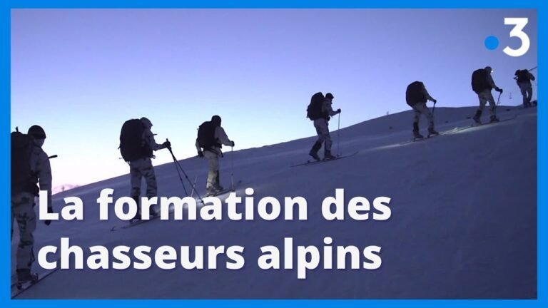 Les nouveaux chasseurs alpins font leurs premiers pas à Montgenèvre