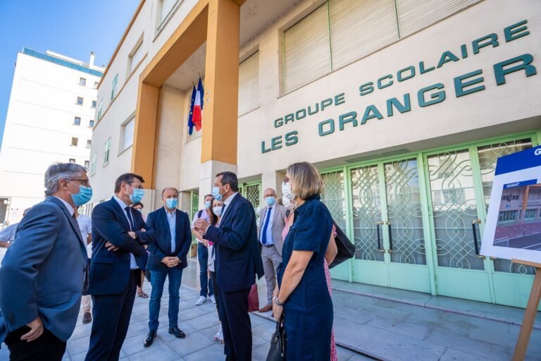 Nice : Rénovation des écoles après les vacances de fin d&rsquo;année