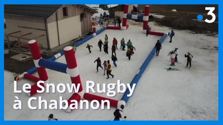 Nouveau : Le Snow Rugby débarque à la station de ski de Chabanon (04)