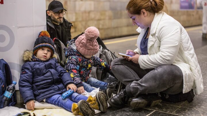 Un an de conflit et de déplacement en Ukraine