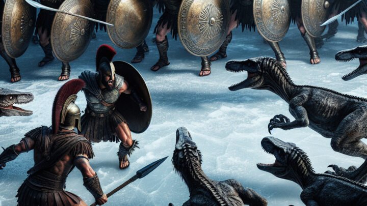 Affrontement complet entre les Spartiates et les Rapaces sur la glace