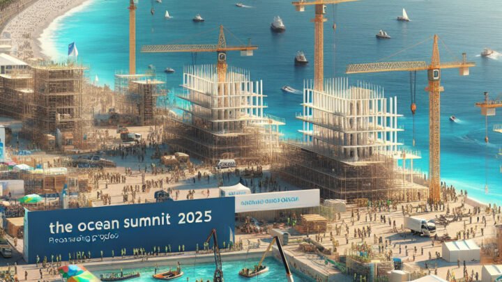 Avancement des travaux à Nice en vue du Sommet des océans 2025