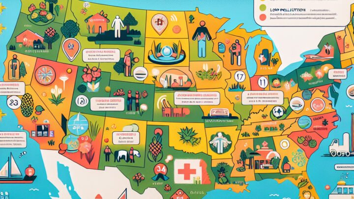 Bien-être géographique : découvrez les départements les plus propices à une vie saine