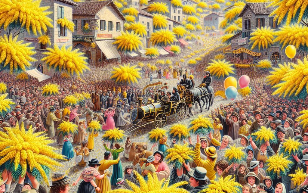 Célébration du mimosa à Tanneron : une fête inoubliable ! Célébration du mimosa à Tanneron : une fête inoubliable !
