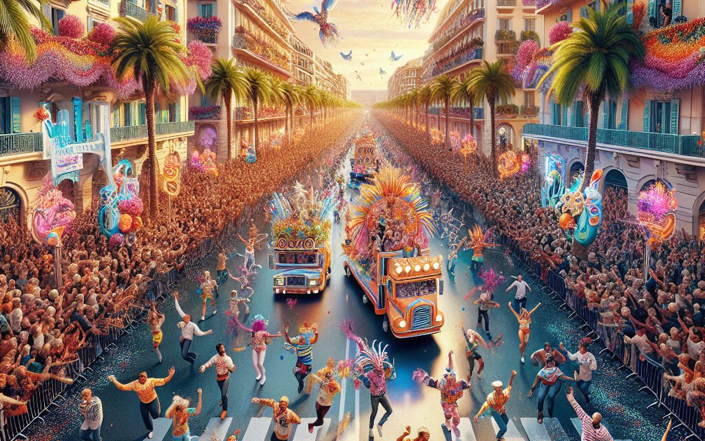 Découvrez en direct le 1er corso du Carnaval de Nice 2024 Découvrez en direct le 1er corso du Carnaval de Nice 2024