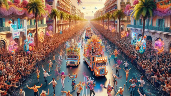 Découvrez en direct le 1er corso du Carnaval de Nice 2024