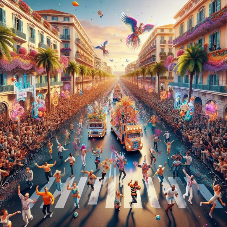 Découvrez en direct le 1er corso du Carnaval de Nice 2024