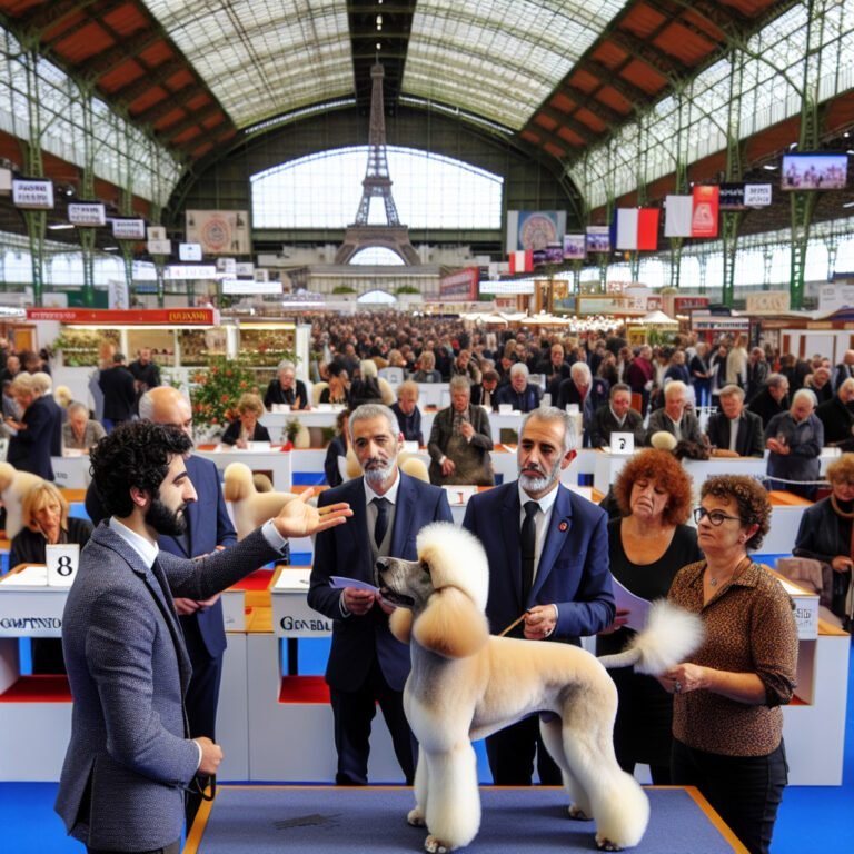 Éleveur de chiens de Var participe au concours général du Salon de l’Agriculture 2024 à Paris