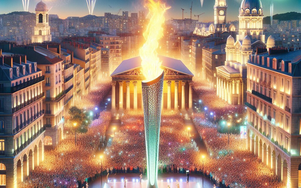 JO : Marseille allume la flamme olympique pour Paris 2024 JO : Marseille allume la flamme olympique pour Paris 2024