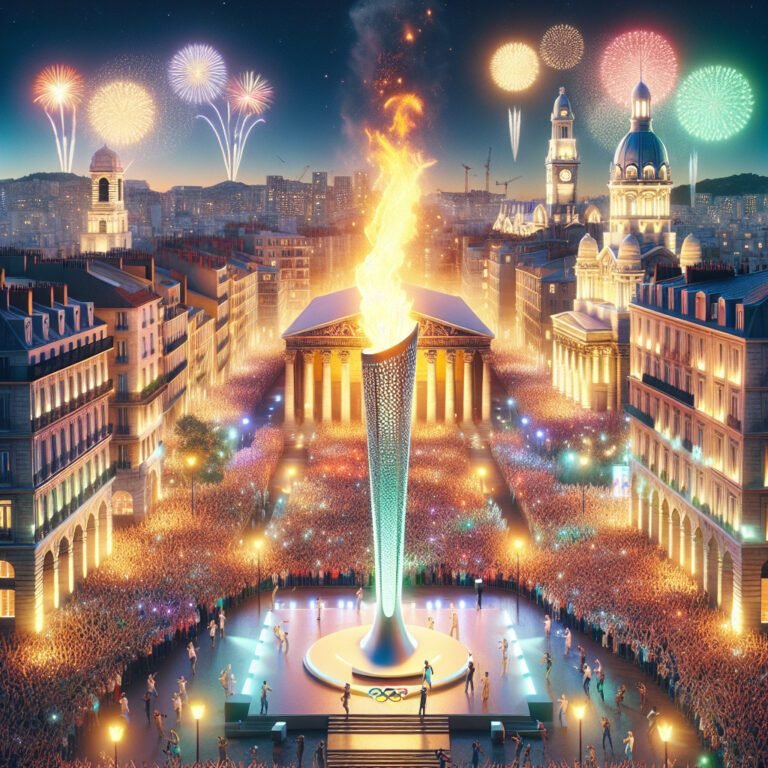 JO : Marseille allume la flamme olympique pour Paris 2024