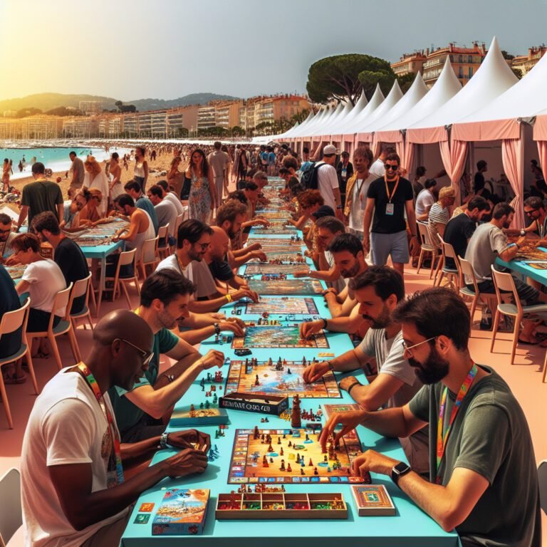 Jouer sous le soleil: Le Festival international des jeux revient à Cannes en 2024