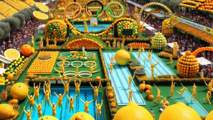 La 90ᵉ fête du citron de Menton prend des airs olympiques